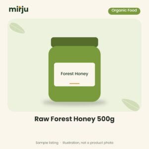 Raw Forest Honey 500g – sample illustration