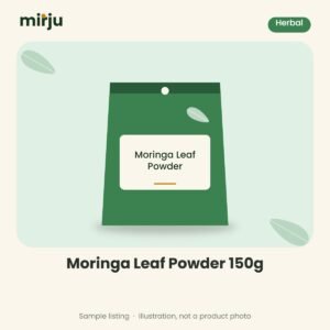 Moringa Leaf Powder 150g – sample illustration