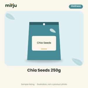 Chia Seeds 250g – sample illustration